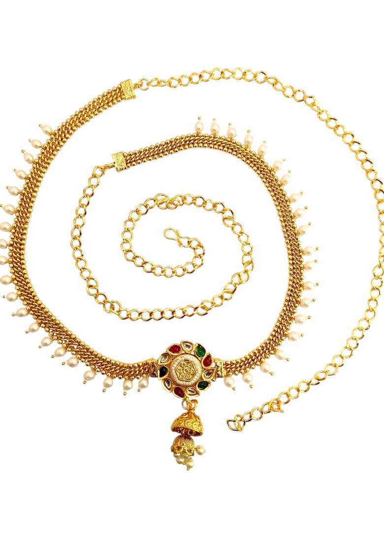 Golden Alloy Kamarbandh - Indya