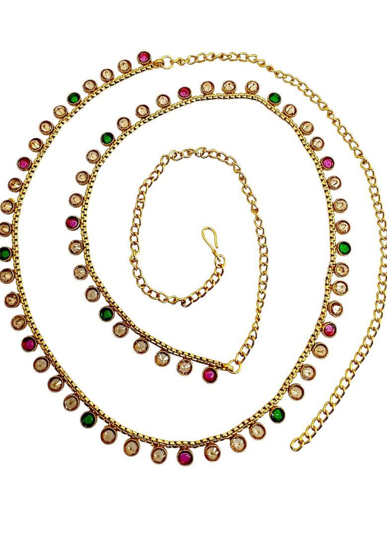 Golden Alloy Kamarbandh - Indya