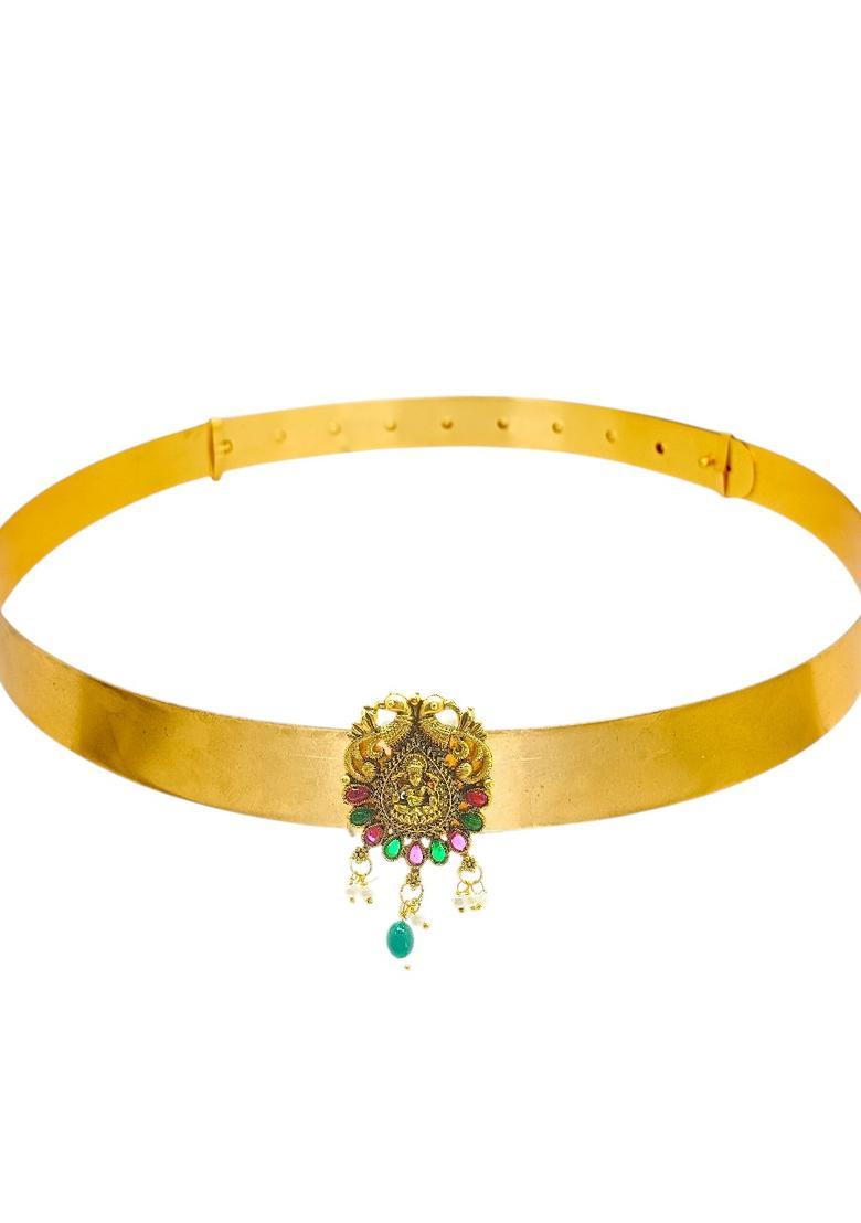 Golden Alloy Kamarbandh - Indya