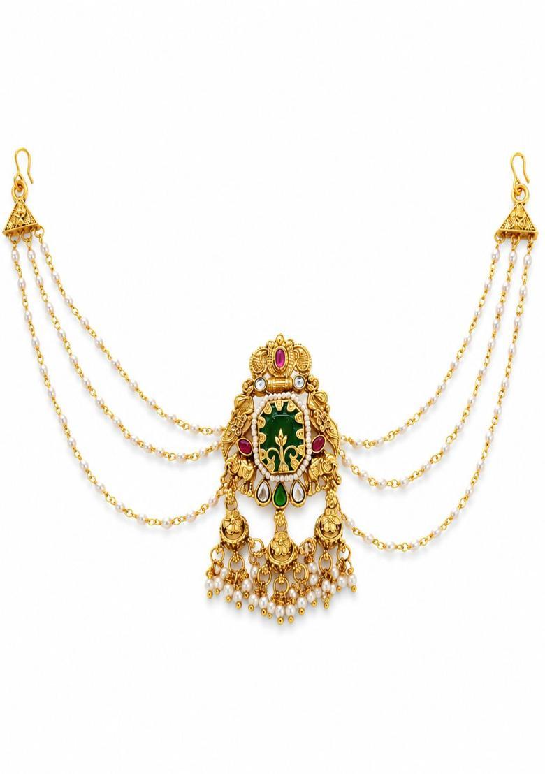 Golden Alloy Juda Pin - Indya