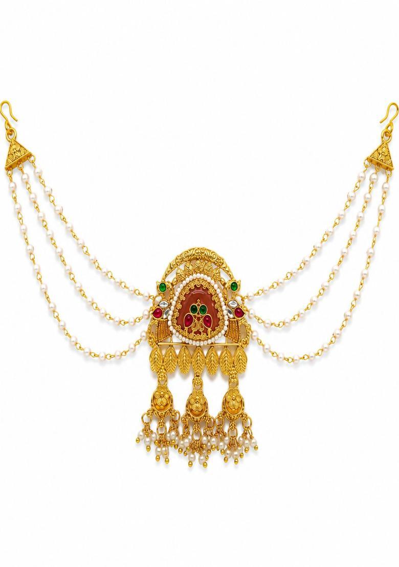 Golden Alloy Juda Pin - Indya