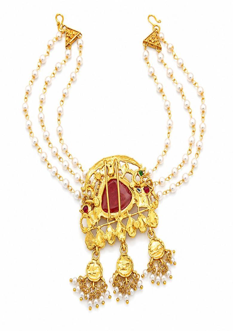 Golden Alloy Juda Pin - Indya
