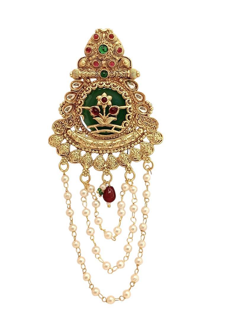 Golden Alloy Juda Pin - Indya