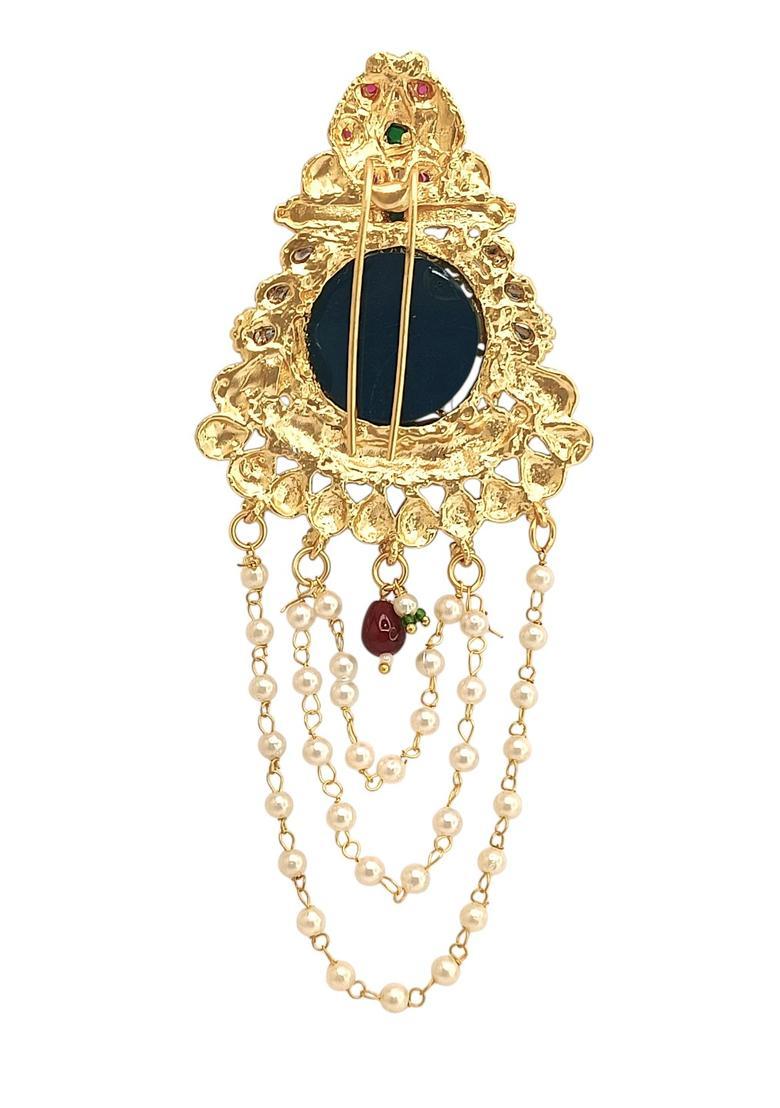 Golden Alloy Juda Pin - Indya