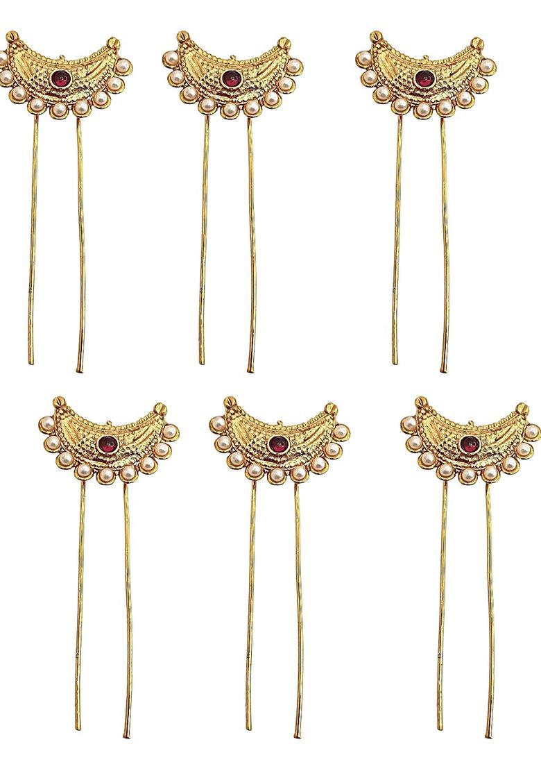Golden Alloy Juda Pin - Indya