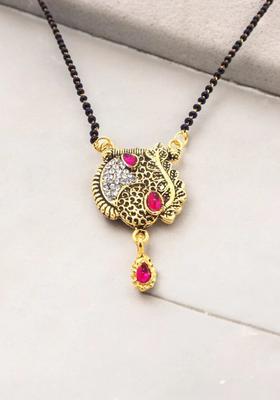 Golden Alloy Mangalsutra Set