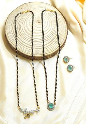 Golden Alloy Mangalsutra Set