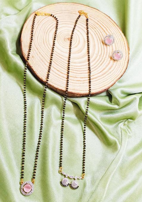 Golden Alloy Mangalsutra Set