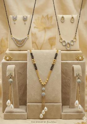 Golden Alloy Mangalsutra Set