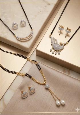 Golden Alloy Mangalsutra Set