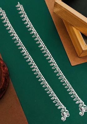 Silver Alloy Anklet