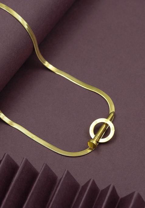 Golden Alloy Pendant