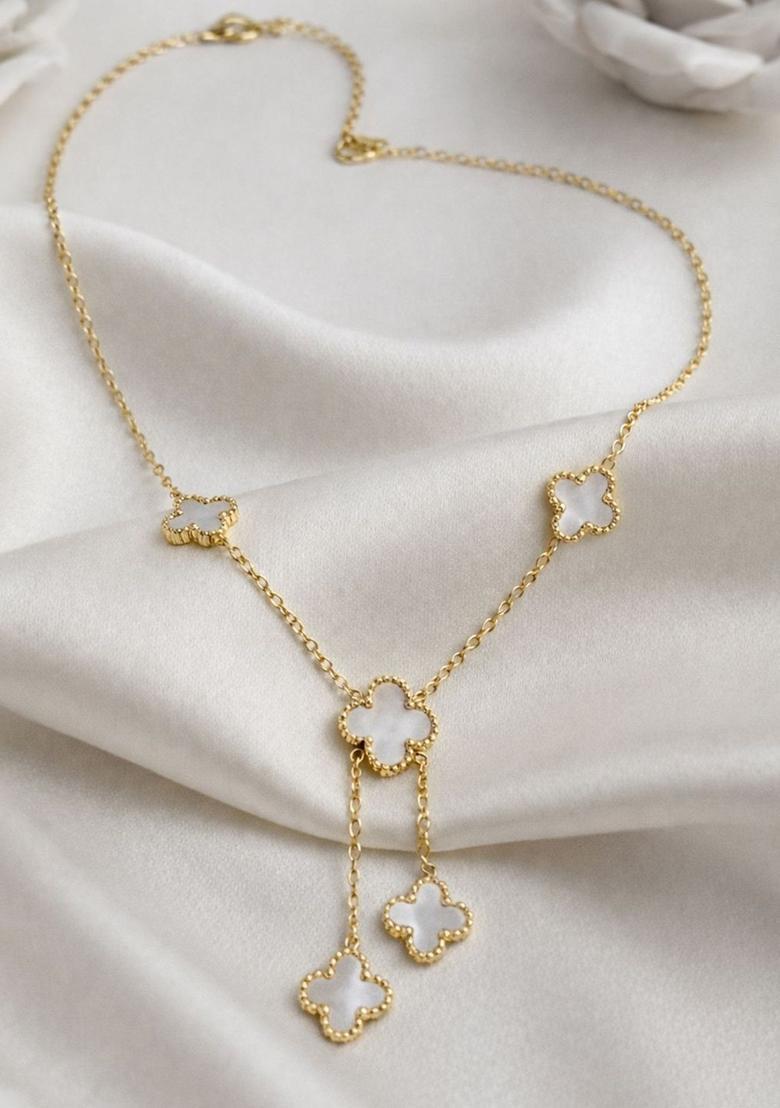 Golden Alloy Pendant - Indya