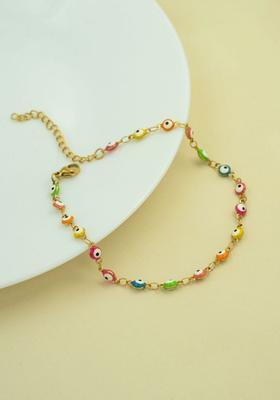 Golden Alloy Anklet