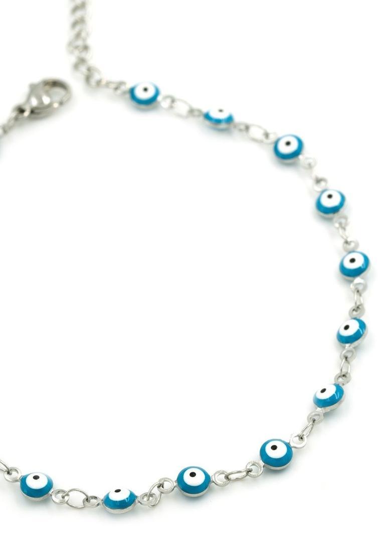 Silver Alloy Anklet - Indya