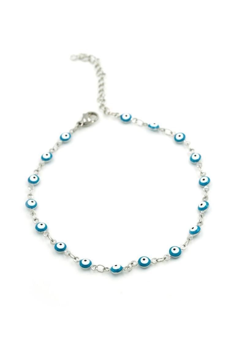 Silver Alloy Anklet - Indya