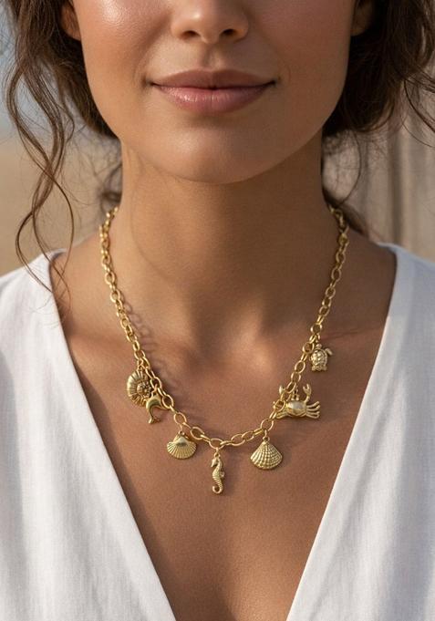 Golden Alloy Pendant