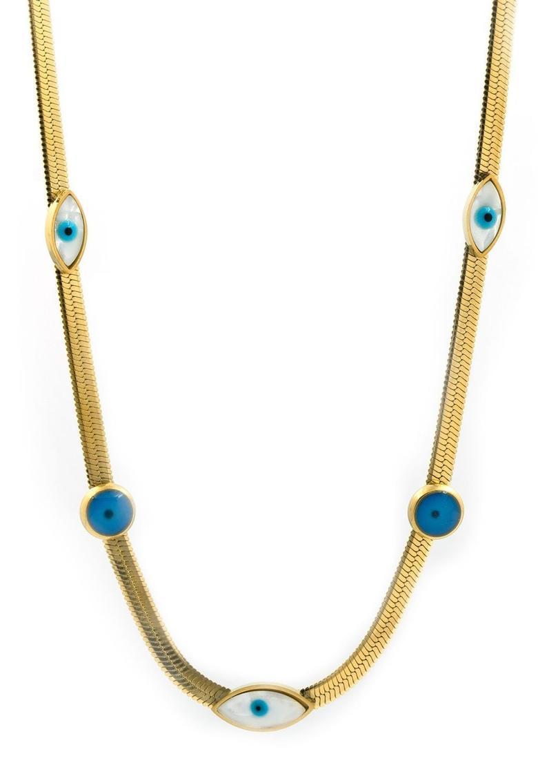 Golden Alloy Pendant - Indya