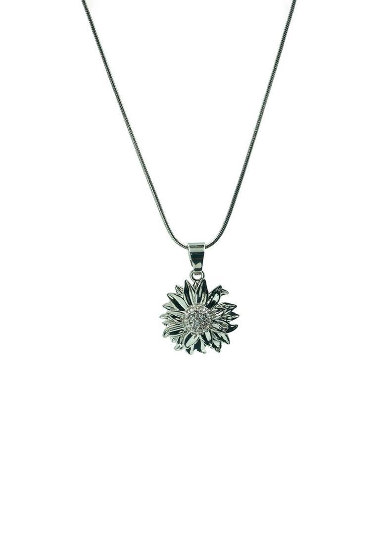 Silver Alloy Pendant - Indya