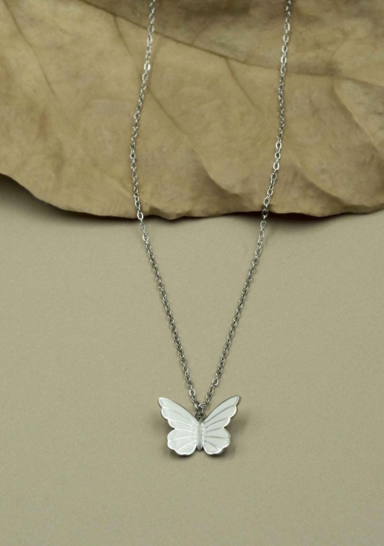 Silver Alloy Pendant - Indya