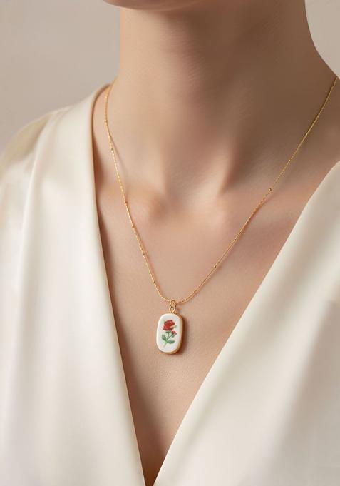 Golden Alloy Pendant