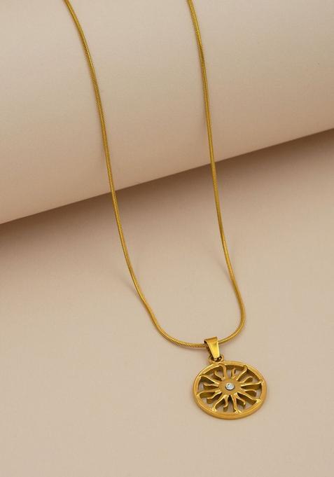 Golden Alloy Pendant