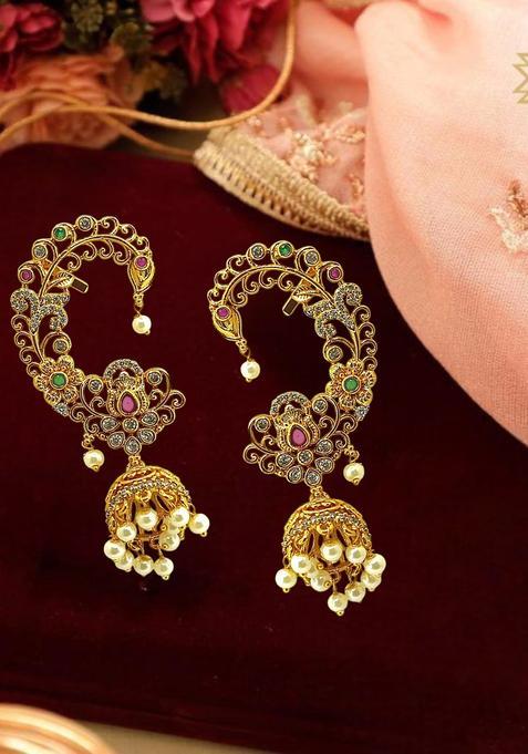 Golden Alloy Ear Cuff