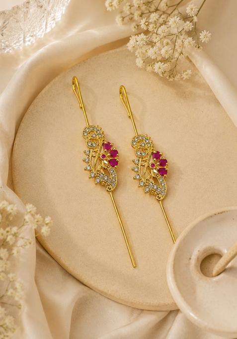 Golden Alloy Ear Cuff