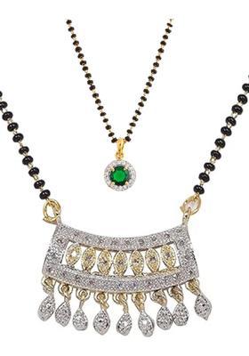Golden Alloy Mangalsutra Set