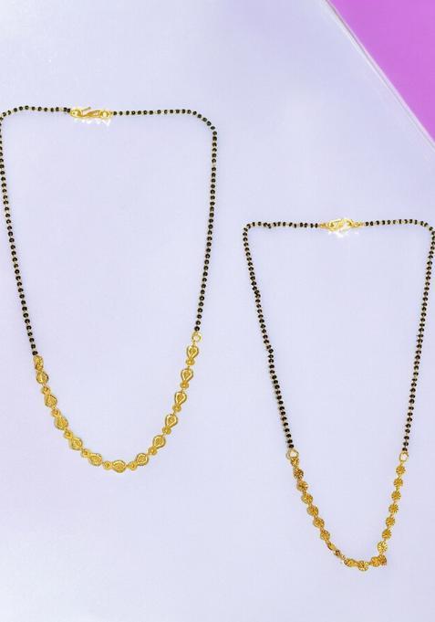 Golden Alloy Mangalsutra Set