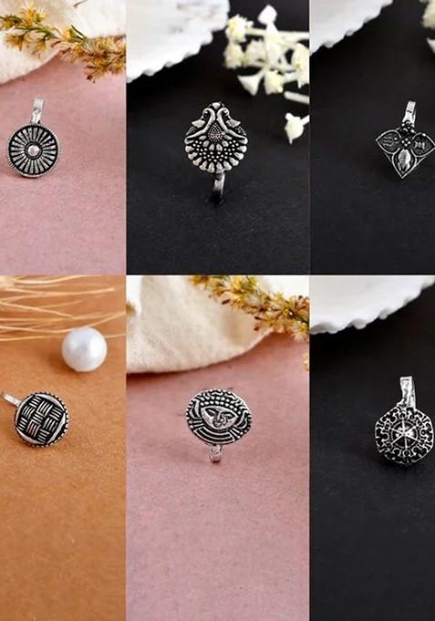 Silver Plated Stud Nosepin