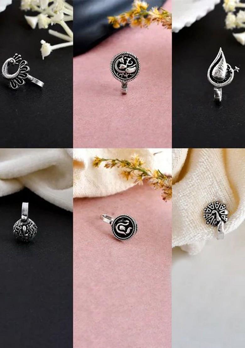 Silver Plated Stud Nosepin