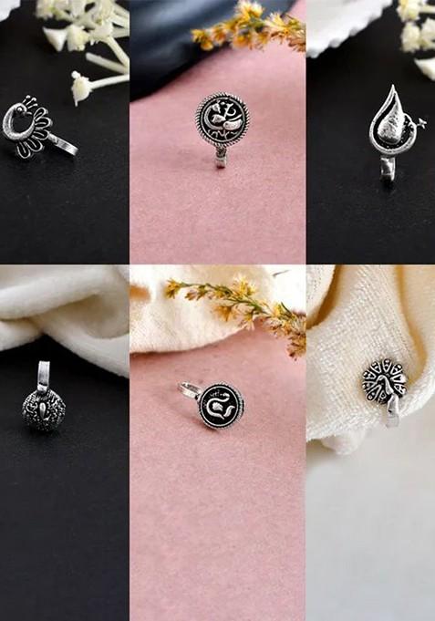 Silver Plated Stud Nosepin