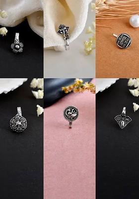 Silver Plated Stud Nosepin