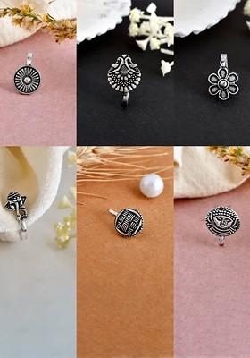 Silver Plated Stud Nosepin