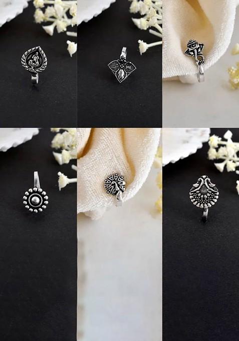 Silver Plated Stud Nosepin