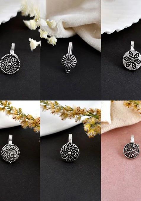 Silver Plated Stud Nosepin