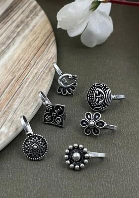 Silver Plated Stud Nosepin
