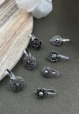 Silver Plated Stud Nosepin