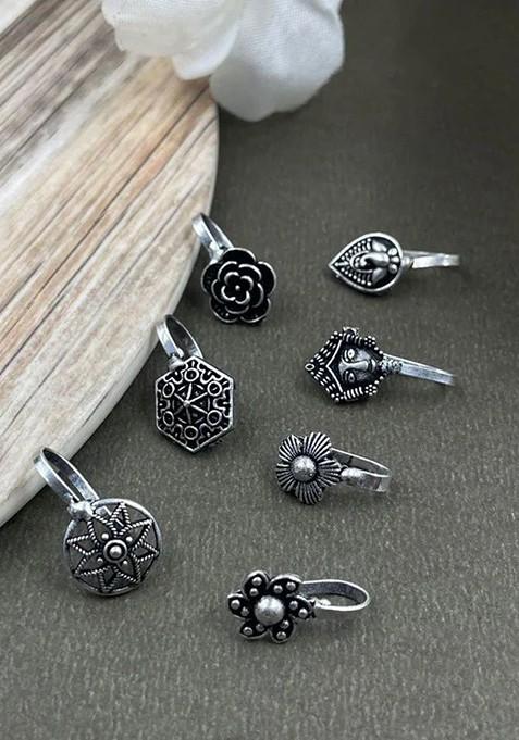 Silver Plated Stud Nosepin