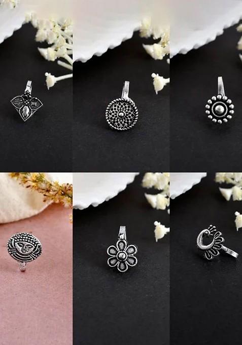 Silver Plated Stud Nosepin