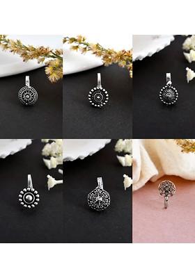 Silver Plated Stud Nosepin