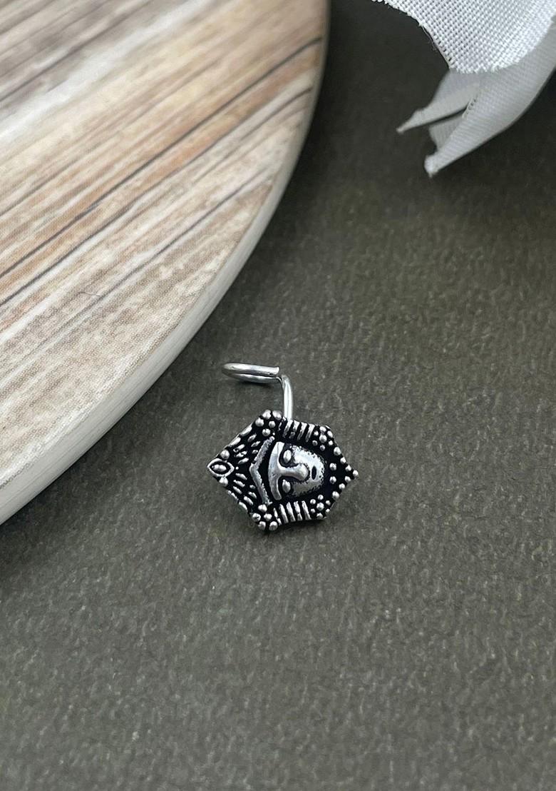 Silver Plated Stud Nosepin