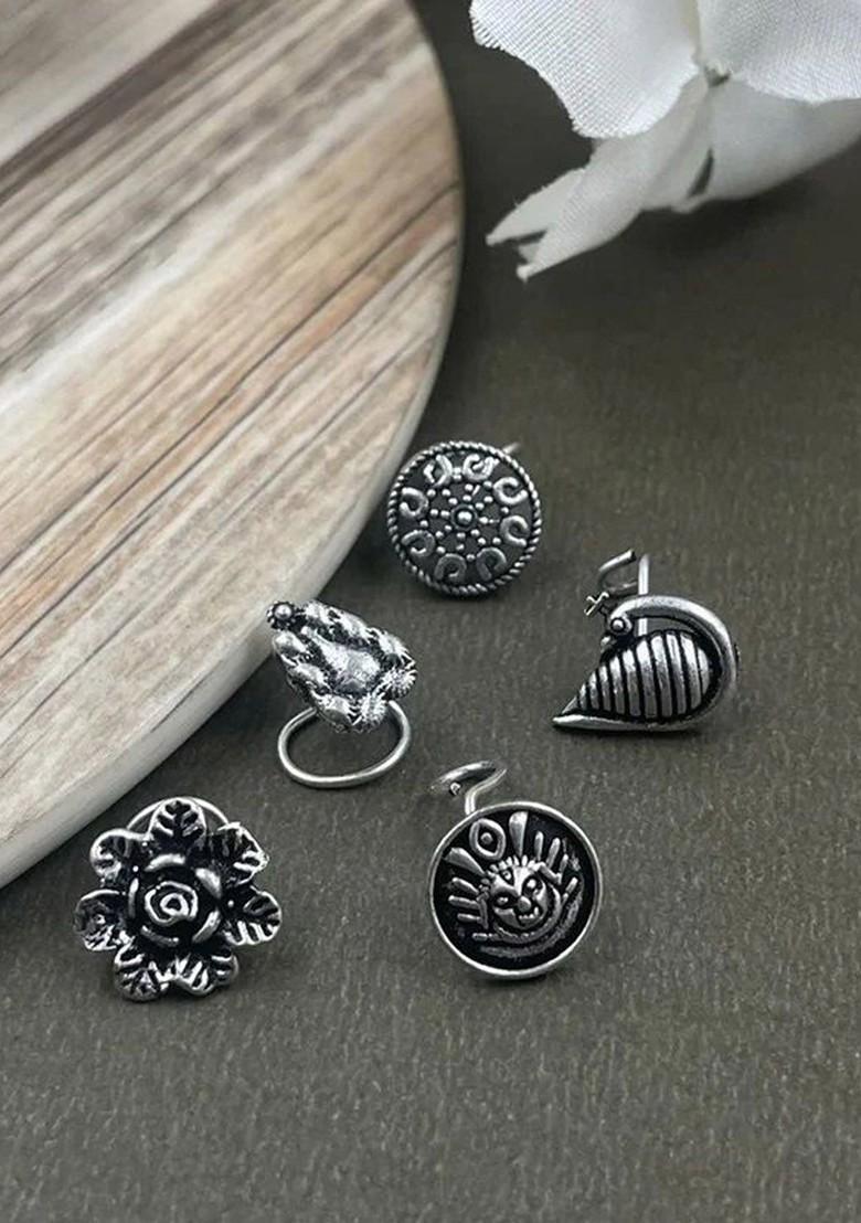 Silver Plated Stud Nosepin