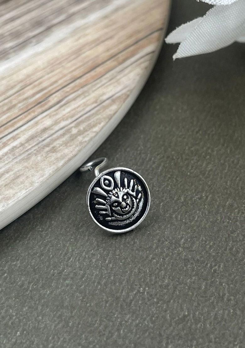Silver Plated Stud Nosepin