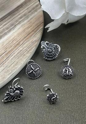 Silver Plated Stud Nosepin