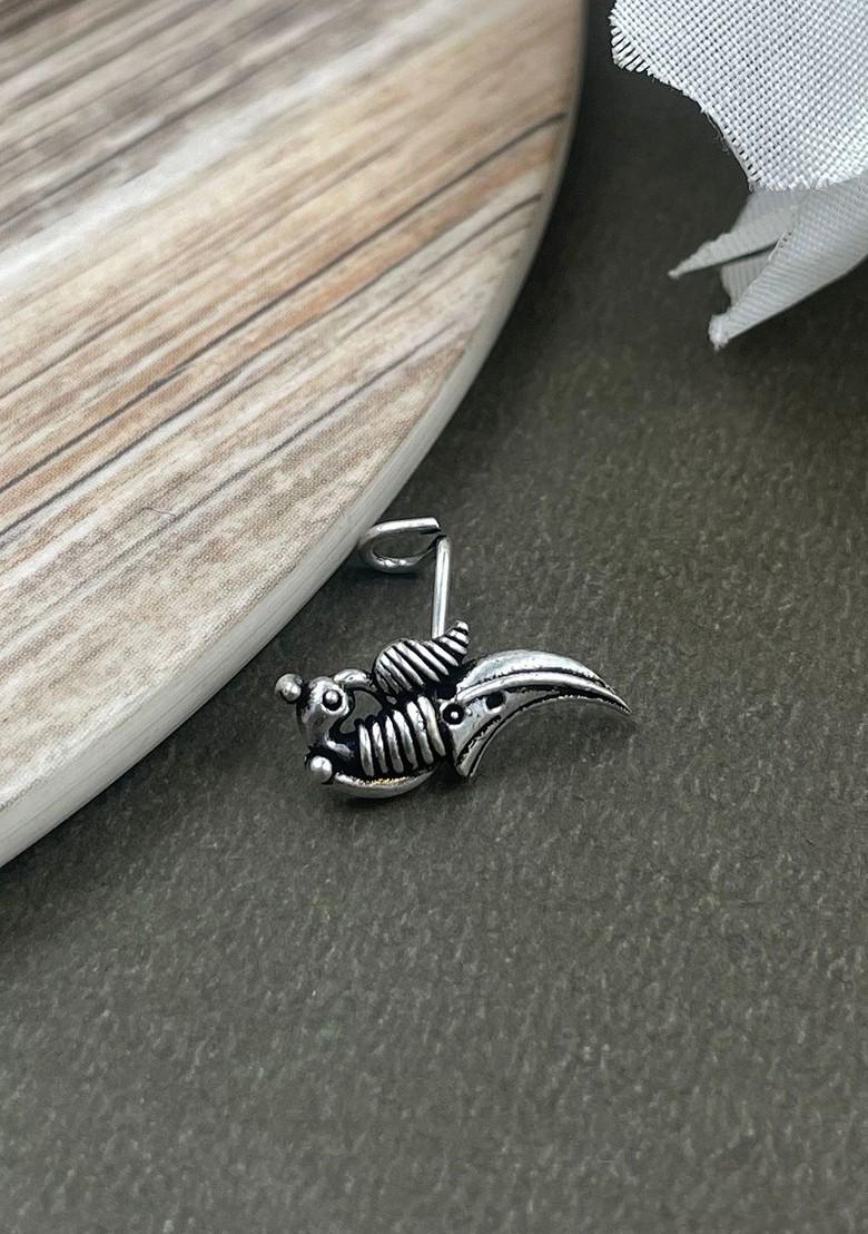 Silver Plated Stud Nosepin