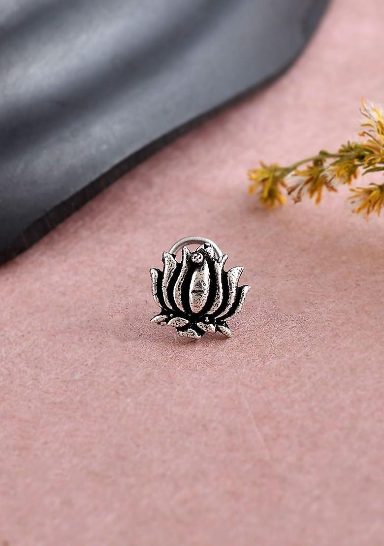 Silver Plated Stud Nosepin