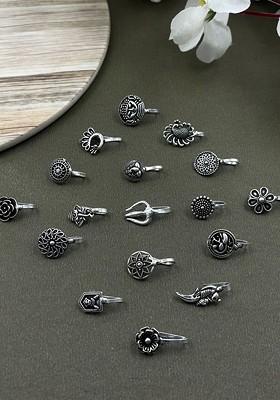 Silver Plated Stud Nosepin
