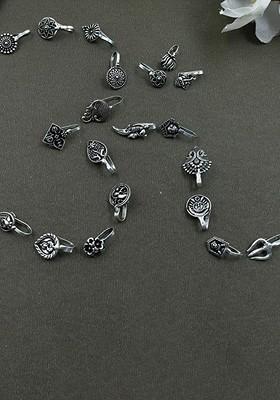 Silver Plated Stud Nosepin